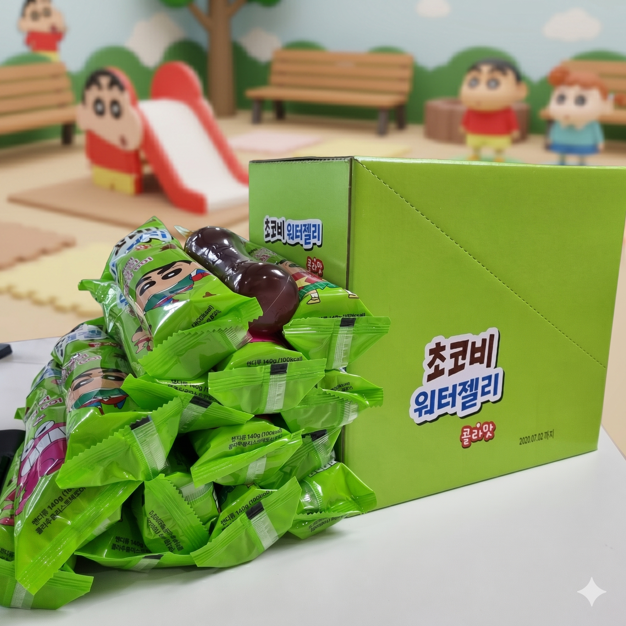 초코비 워터젤리 콜라맛 15개입(1박스)
