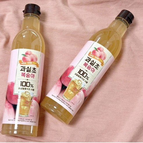 복숭아 과실초 800ML 1병