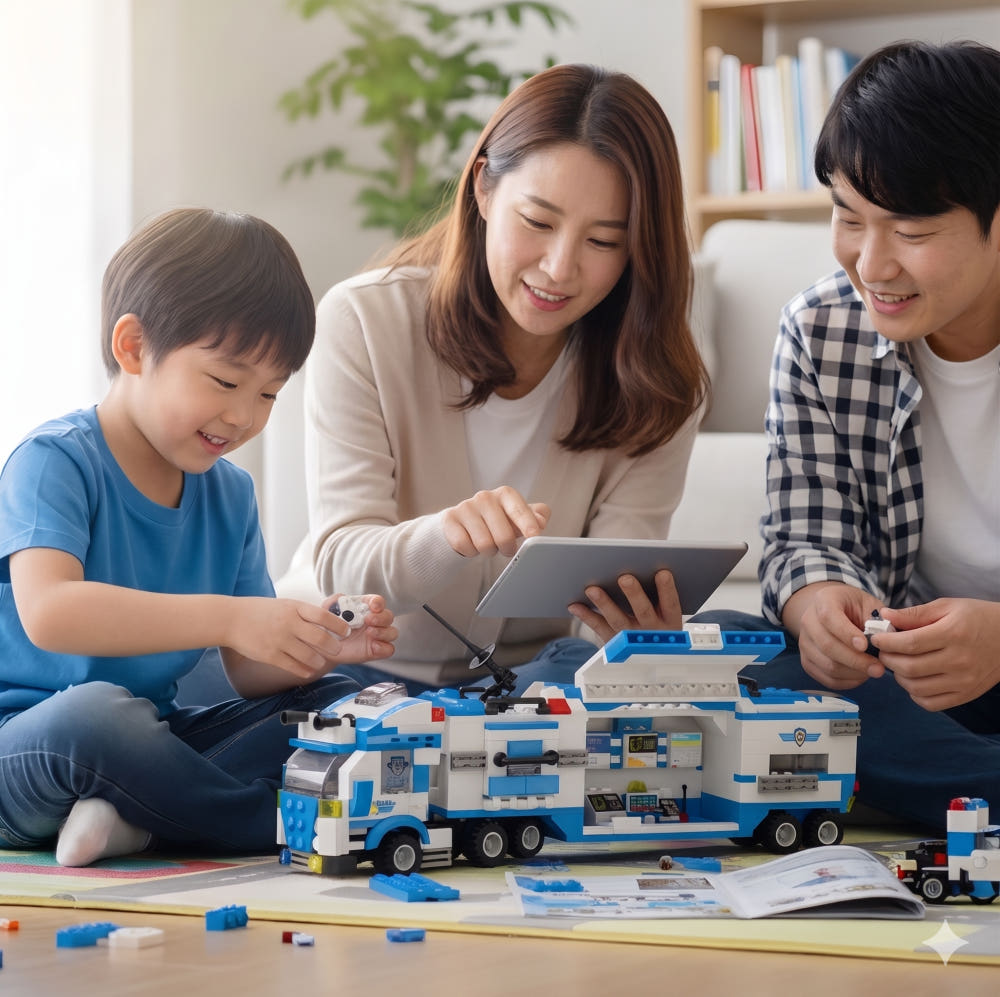 [토탈블럭] 경찰특공대 (레고 호환 경찰서 레고시티)