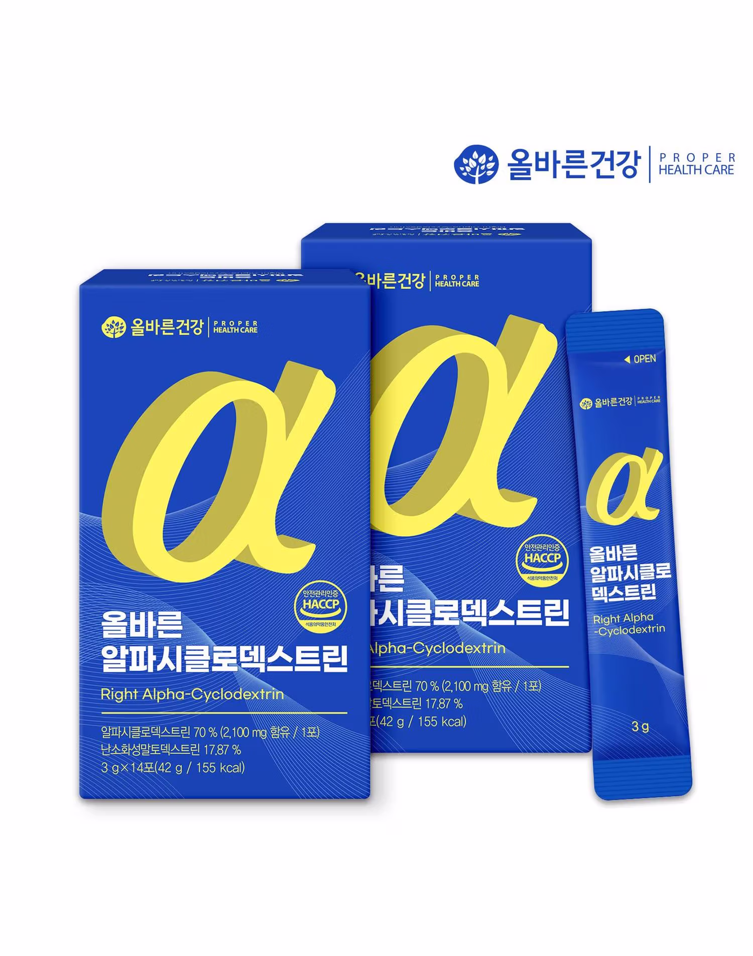 [올바른건강] 알파시클로덱스트린 3g x 14포