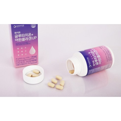 대현에벤에셀 화이트 글루타치온 + 어린콜라겐UP 60정