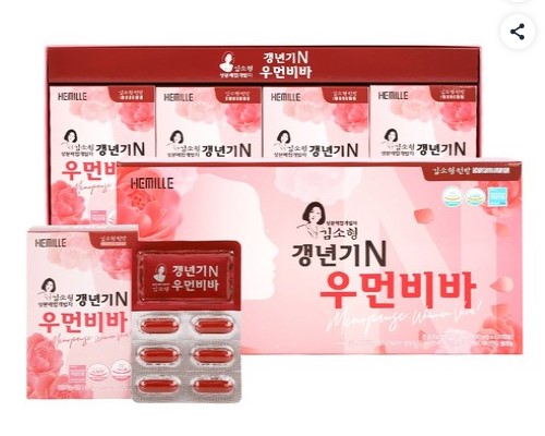 김소형 갱년기 N 우먼비바 1000mg 240캡슐