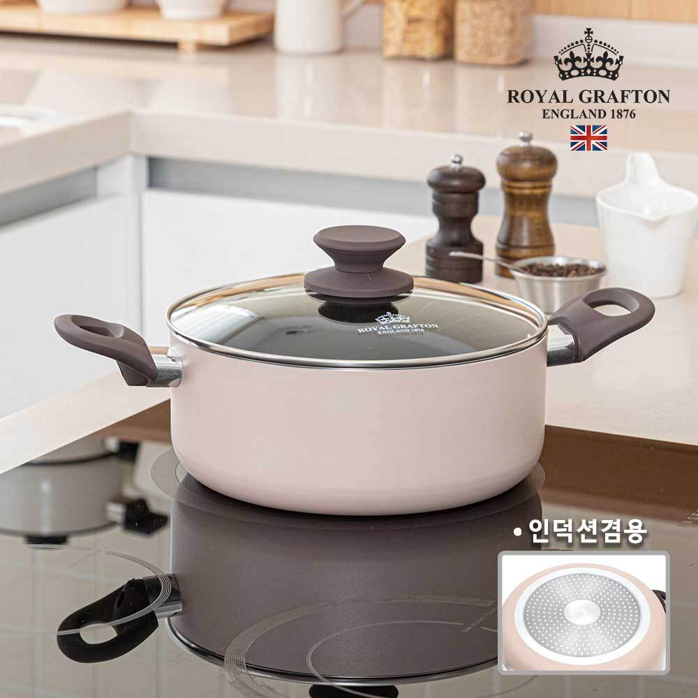[로얄그래프톤] 크레마 IH 세라믹냄비 양수24
