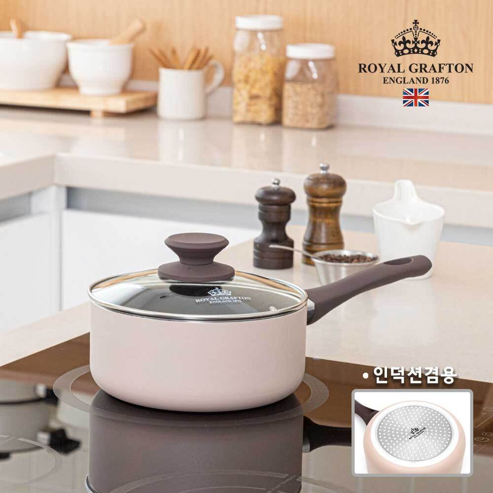 [로얄그래프톤] 크레마 IH 세라믹냄비 편수18