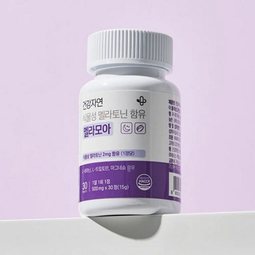 식물성 멜라토닌 함유 멜라모아 500mg x 30정