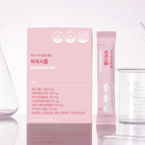 의사 약사 공동개발 이노시톨 쏙쏙시톨 3gX30포(한달분)