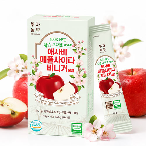 부자농부 애사비 100프로 NFC 15g x 15포