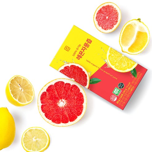 윤고집 유기농 레몬자몽즙 14p, 280g, 1개