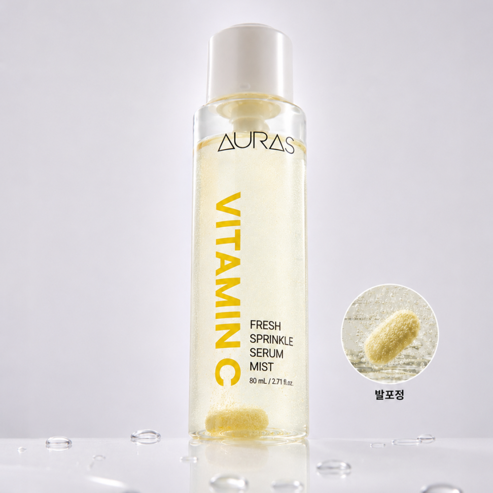 [오라즈] 발포정 순수 비타민C 기미 잡티 세럼 미스트 80ml