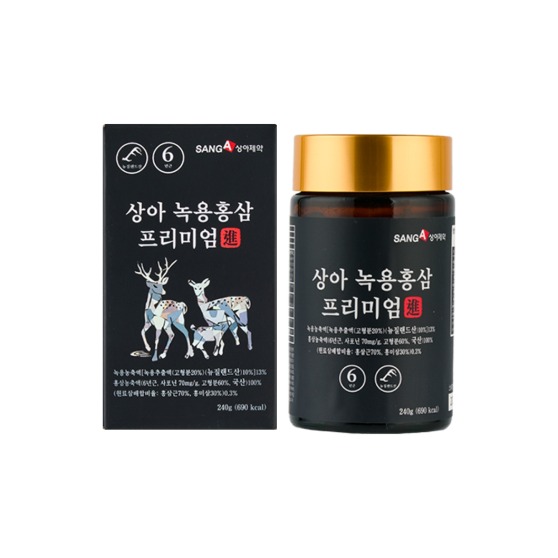 상아제약 녹용 홍삼 프리미엄진 240g