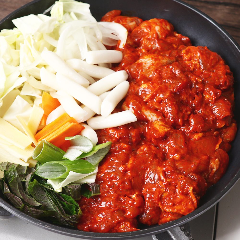 [와와푸드] 춘천닭갈비 (다리살) 500g