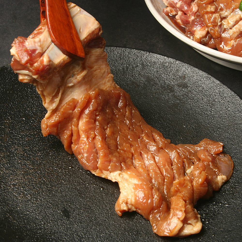 [와와푸드] 인삼한돈수제갈비 500g (냉동)