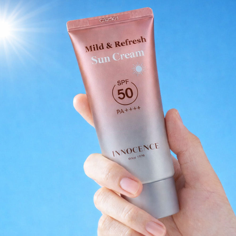 나드리 이노센스 마일드 엔 리프레시 선크림 50ml