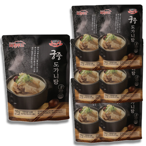 노다지 궁중 도가니탕 750g 7팩
