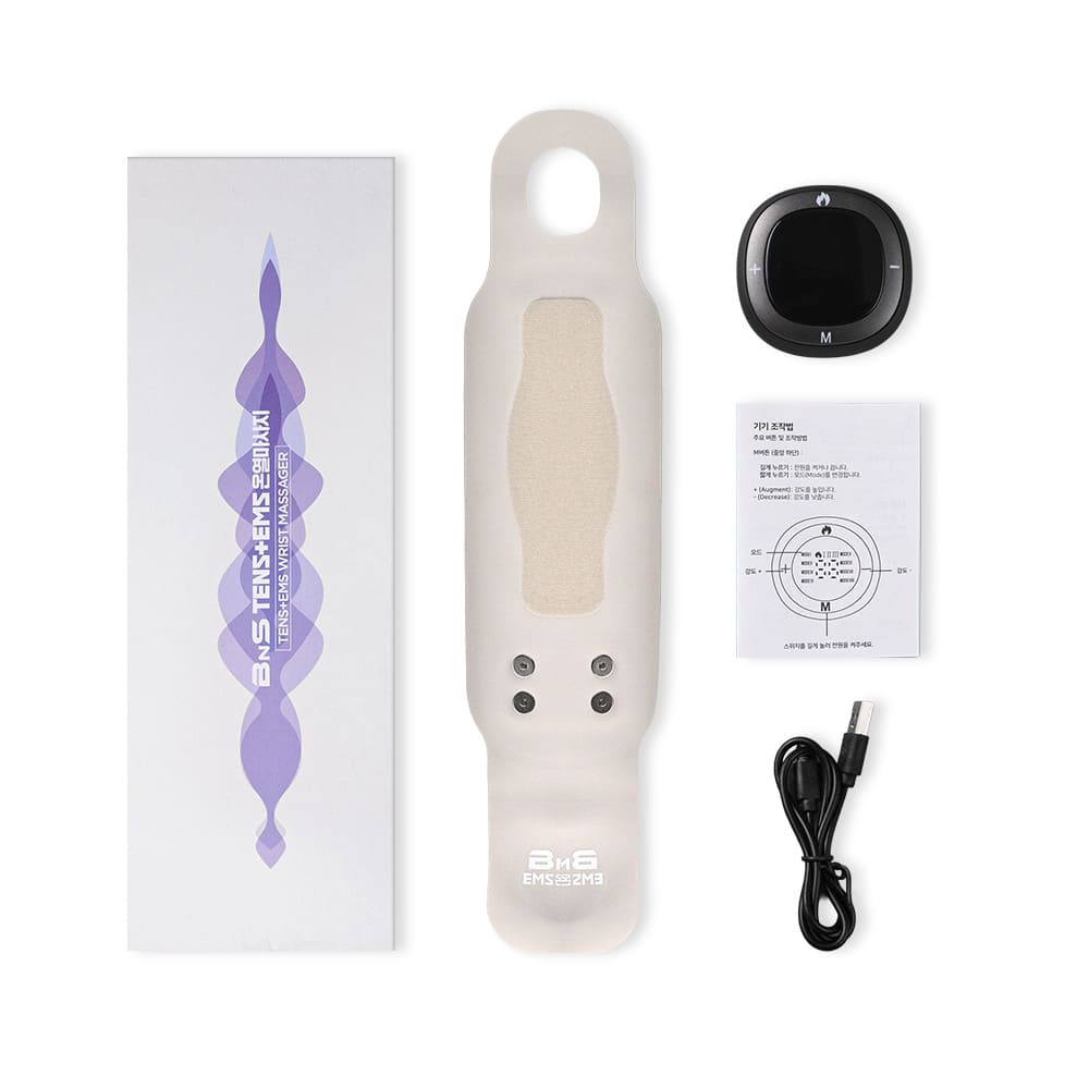 BNS 무선 관절통쾌 EMS 저주파 손목 마사지기