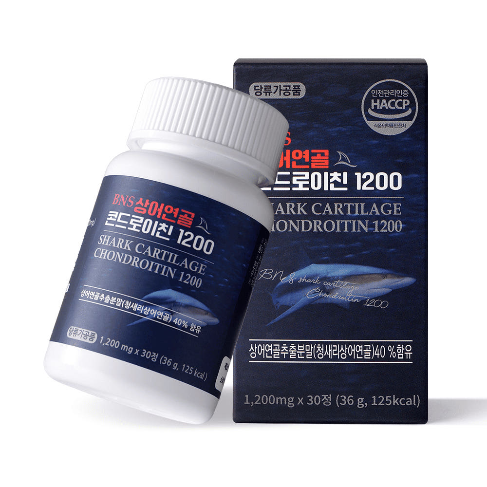 BNS 상어연골 콘드로이친 1200 3개월분