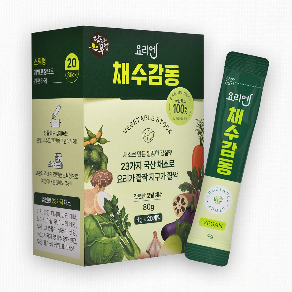 채수감동 분말육수 4g 20스틱