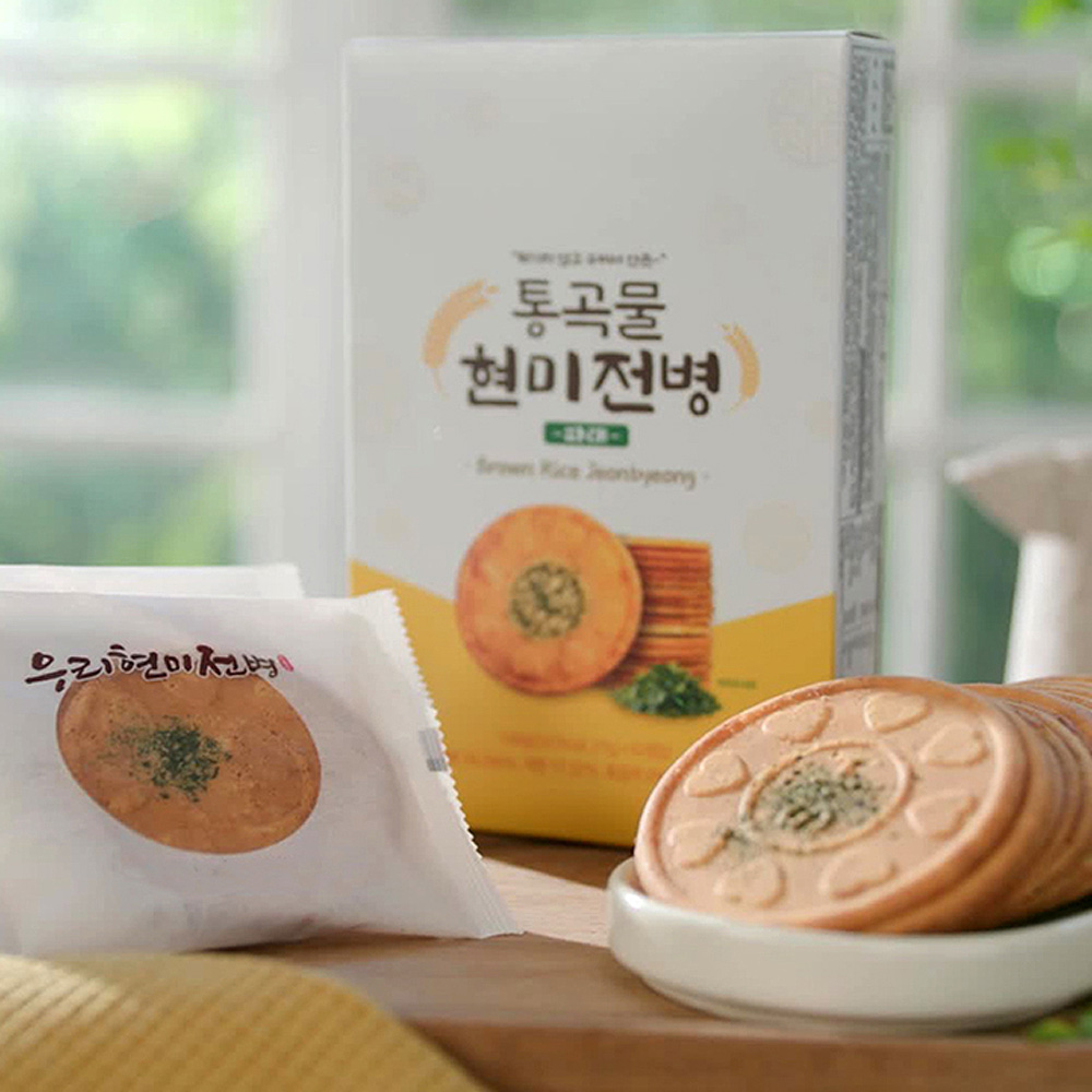 정가네 통곡물 현미전병 7박스 센베이 구운과자 전병과자