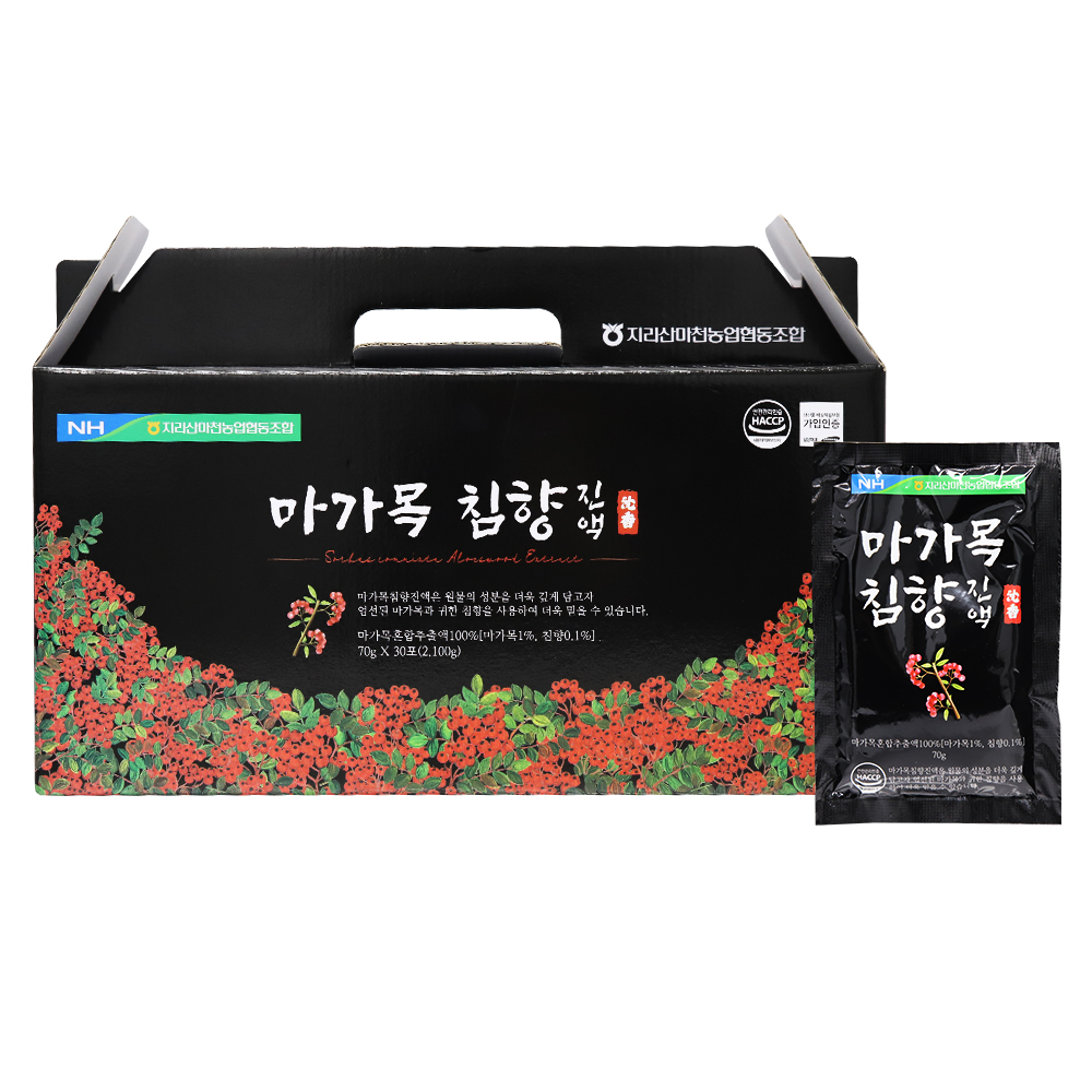 [지리산마천농협]마가목침향진액 70g*30포 (명절 효도선물)