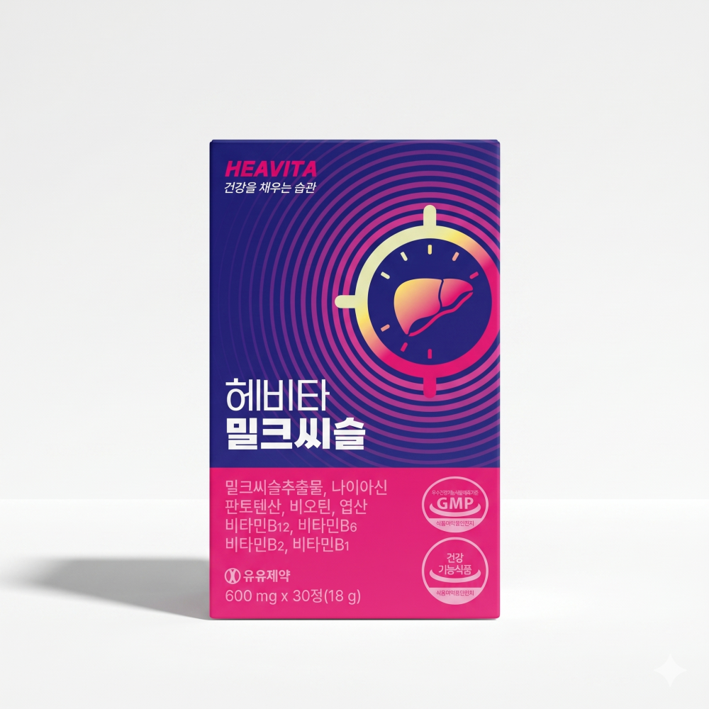 [유유제약] 헤비타 밀크씨슬