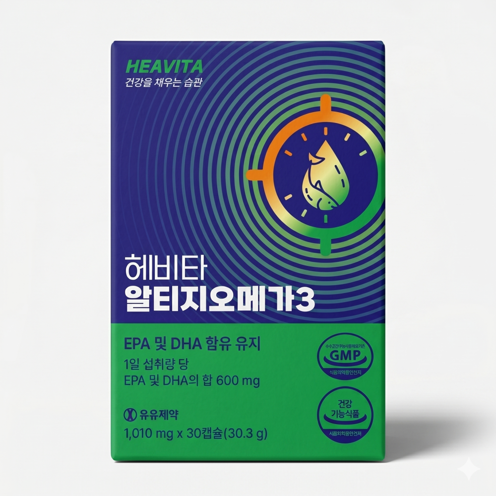 [유유제약] 헤비타 알티지오메가3