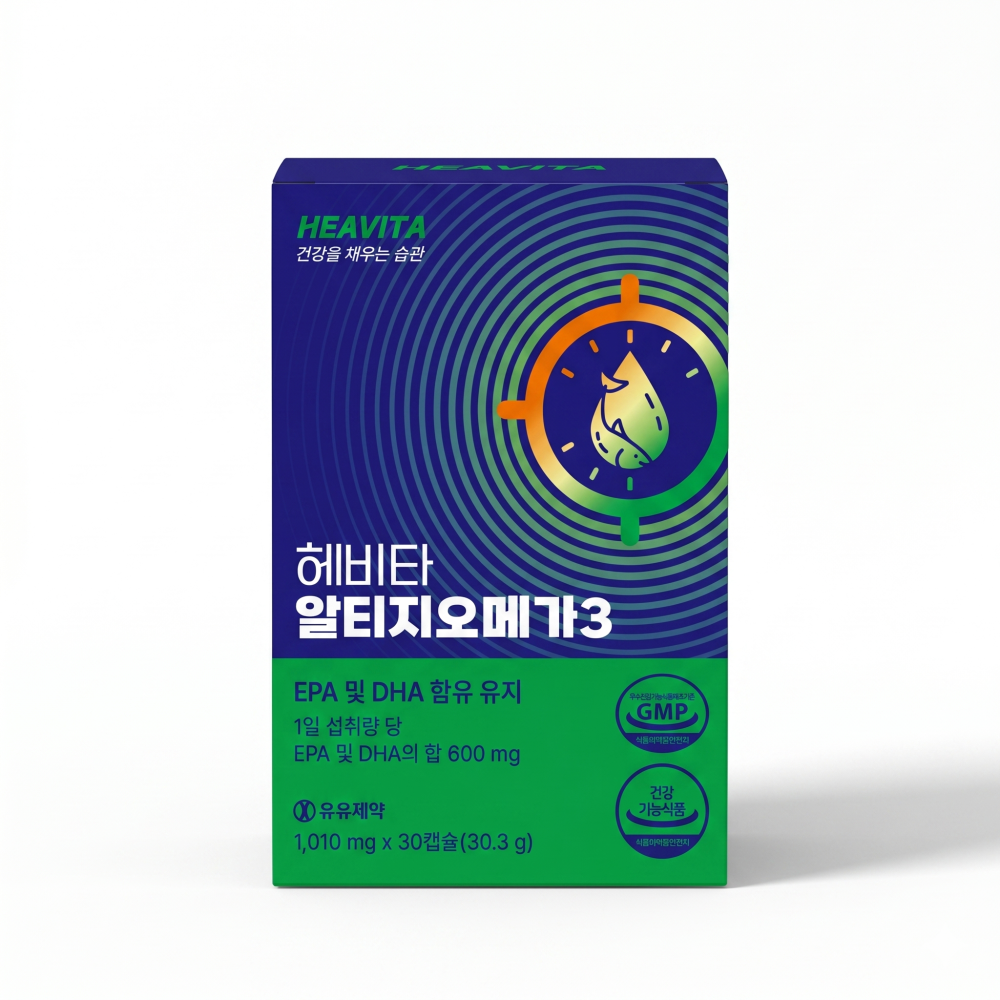 [유유제약] 헤비타 알티지오메가3