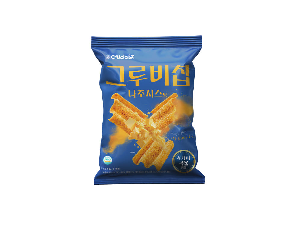 그루비칩 나초치즈맛/핫스파이시맛 45g