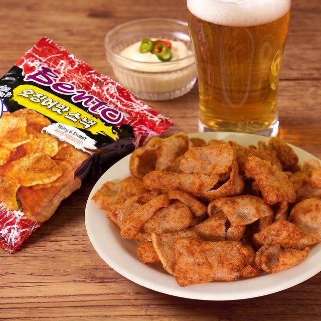 벤또 오징어맛 스낵 50g